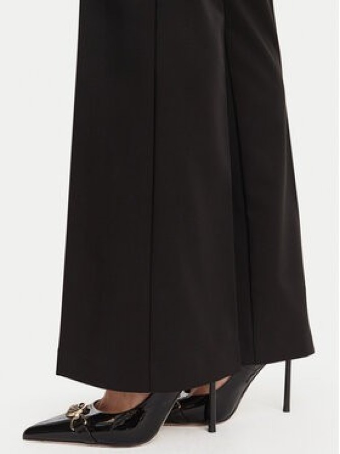 Rinascimento Spodnie materiałowe CFC0130135003 Czarny Flare Fit