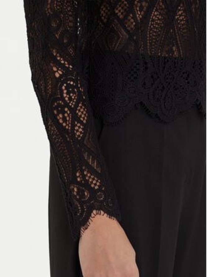 Morgan Bluzka 252-TLILA Czarny Slim Fit