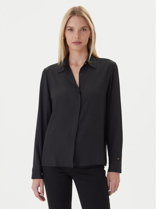 Tommy Hilfiger Koszula WW0WW46597 Czarny Regular Fit