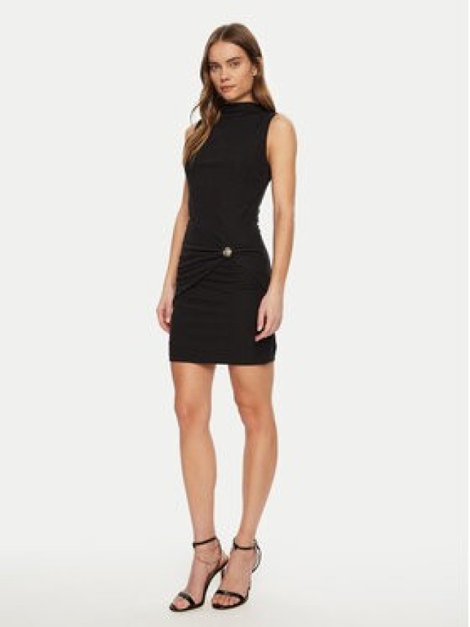 Guess Sukienka koktajlowa W5RK24 KAQL2 Czarny Regular Fit