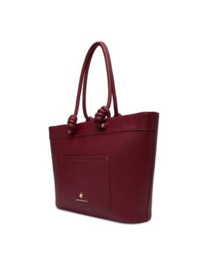 Beverly Hills Polo Club Torebka EO-BHPC-C-016-10 Bordowy
