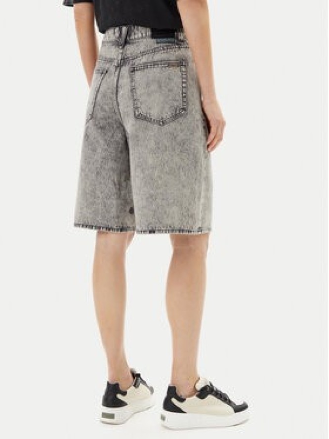 Volcom Szorty jeansowe Beeggy B2012504 Szary Baggy Fit