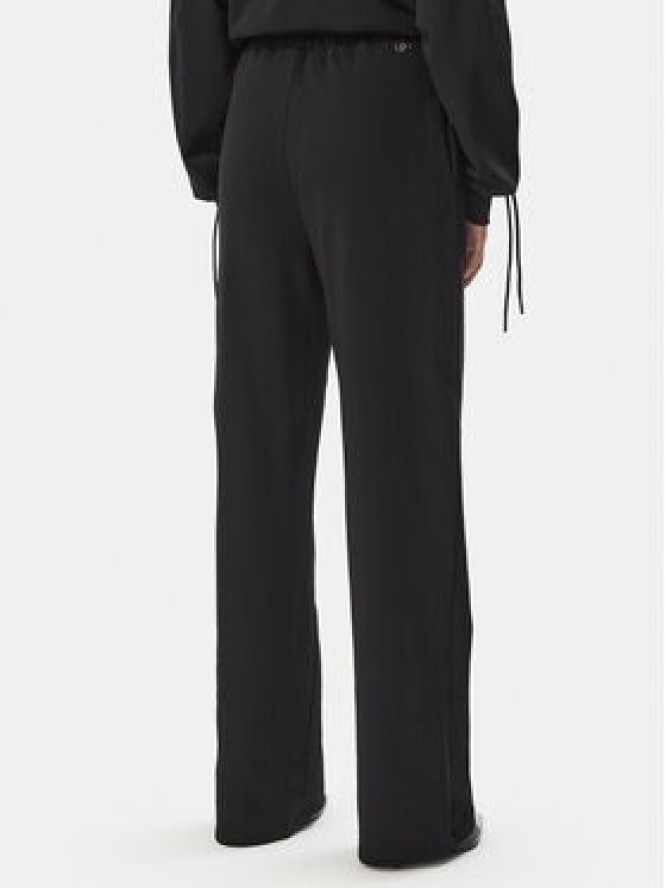 Liu Jo Spodnie dresowe TF6277 F0334 Czarny Relaxed Fit
