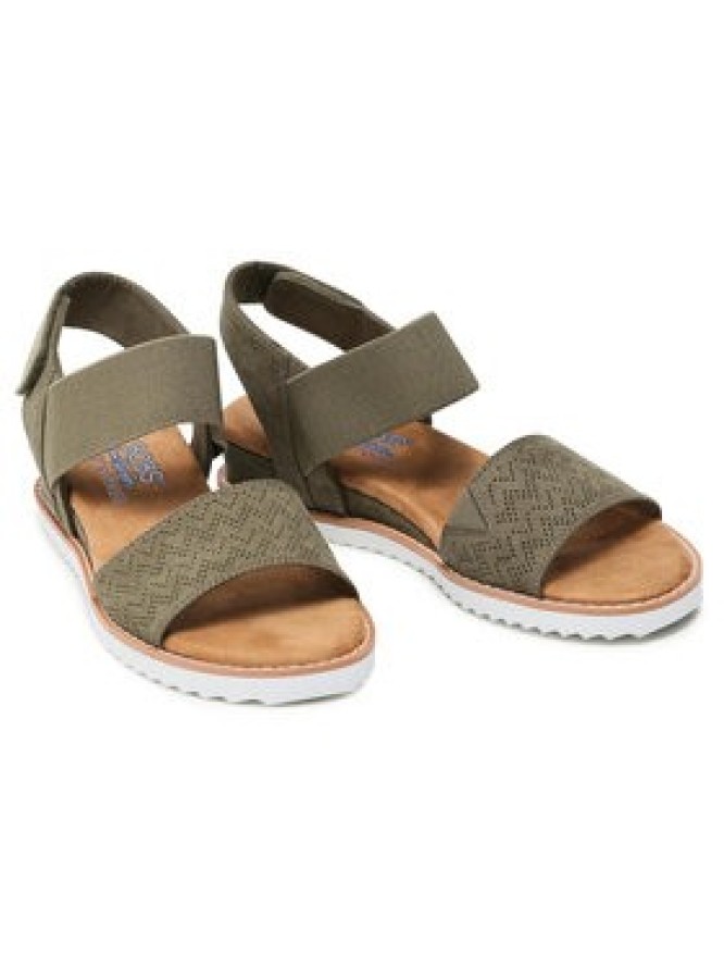 Skechers Sandały Desert Kiss 31440/OLV Zielony
