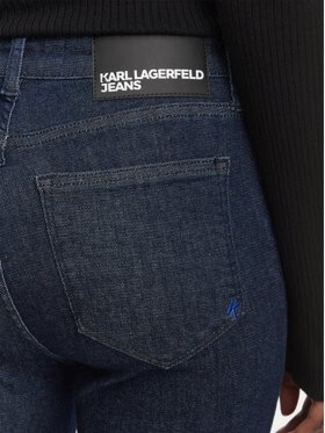 Karl Lagerfeld Jeans Jeansy B3W10010 Granatowy Skinny Fit