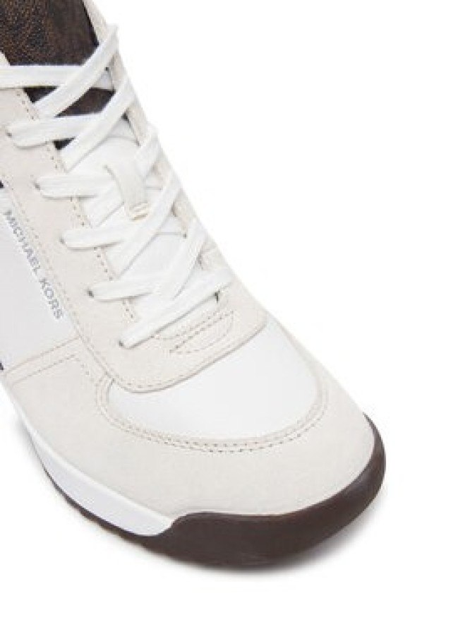 MICHAEL Michael Kors Sneakersy Nikko S2 Wedge Trainer 43F6NKFS4S Biały