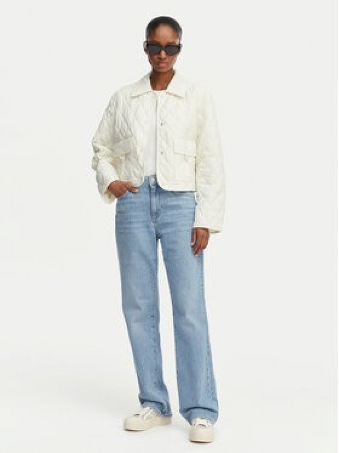 Guess Kurtka przejściowa W6GL38 W2342 Biały Regular Fit