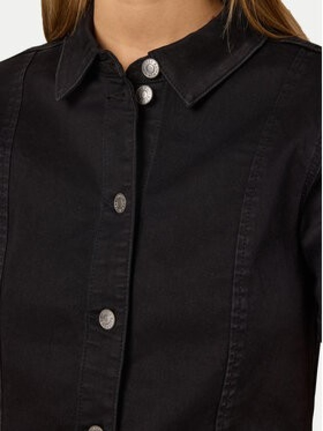 Noisy May Sukienka jeansowa Nisa 27032980 Czarny Slim Fit