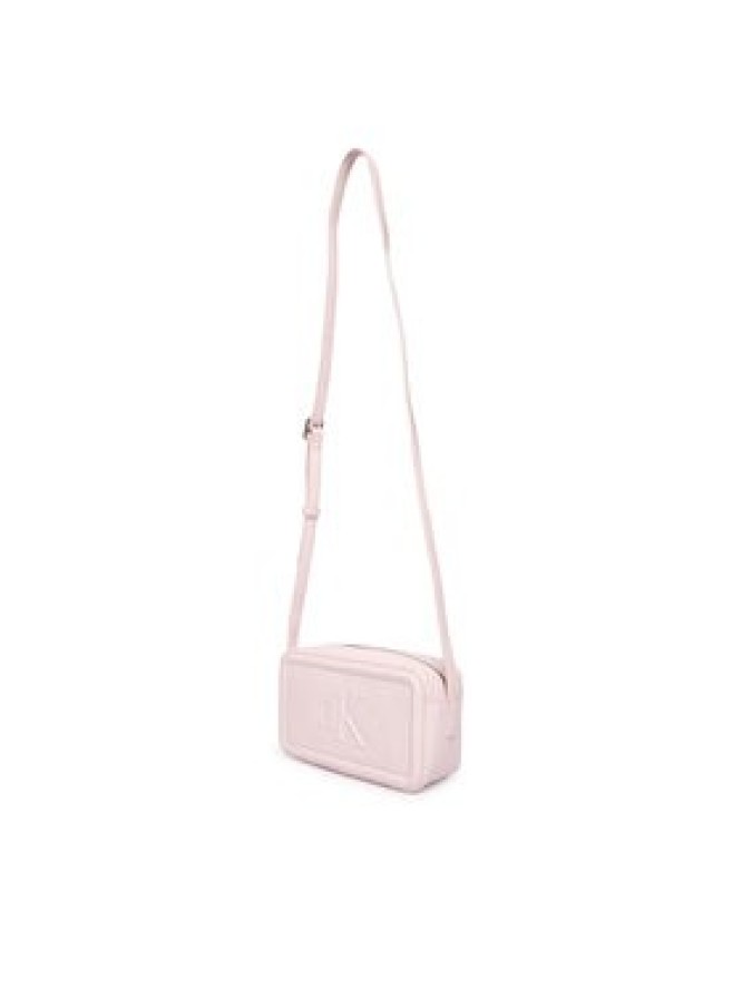 Calvin Klein Torebka Bold Ck Camera Bag LV04F3220G Różowy