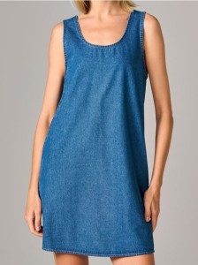 Sukienka jeansowa - niebieski