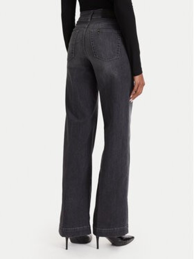 Liu Jo Jeansy UF6061 DS081 Czarny Flare Fit
