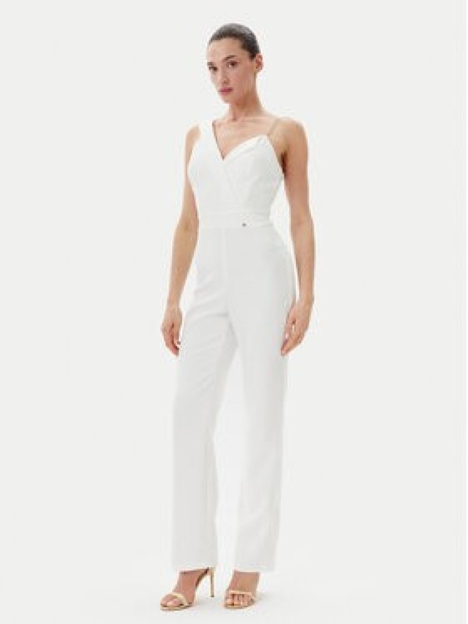 Rinascimento Kombinezon CFC0019922002 Biały Regular Fit