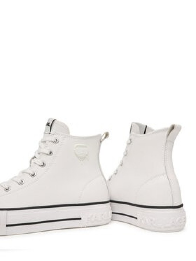KARL LAGERFELD Trampki Kampus Max KL60456 Biały