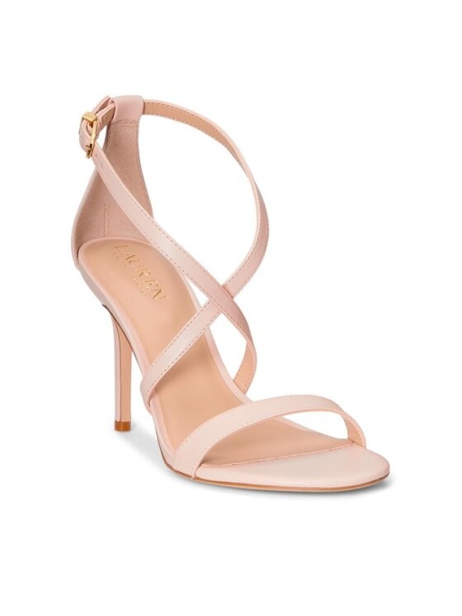 LAUREN RALPH LAUREN Sandały Gabriele 802904245001 Różowy