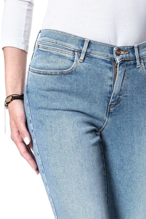 WRANGLER HIGH SKINNY BLUE POWDER W27HFS15L 112128076