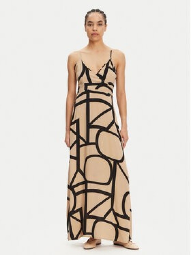 ONLY Sukienka letnia Nova 15317840 Beżowy Regular Fit