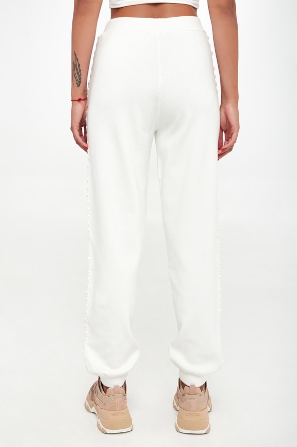 Spodnie damskie dzianinowe PATRIZIA PEPE