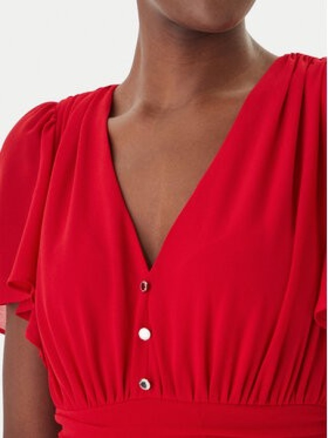 Morgan Sukienka wieczorowa 261-RLUCY Czerwony Regular Fit