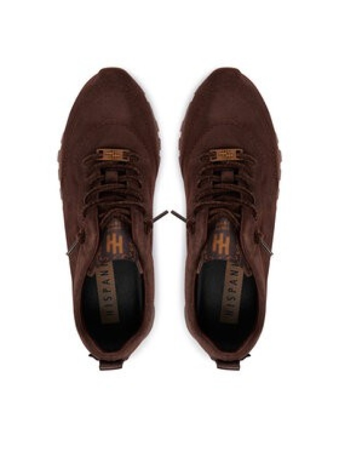 Hispanitas Sneakersy Oregon HI265186 C001 Brązowy ciemny