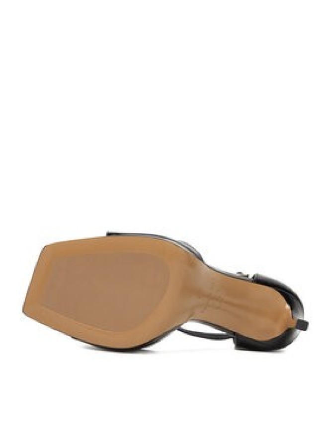 Eva Minge Sandały EO-VIOLET-LT2521-3-1 Czarny