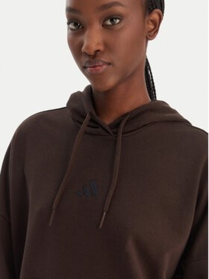 adidas Bluza Seasonal Essentials Leopard Print KA4683 Brązowy Loose Fit