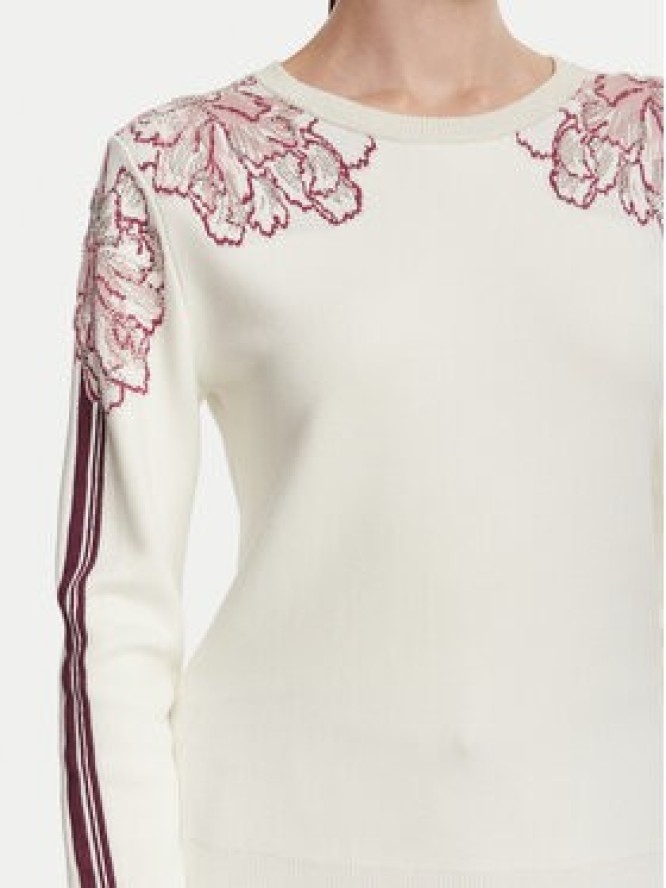 Liu Jo Sport Sweter TF6094 MS49I Kremowy Regular Fit