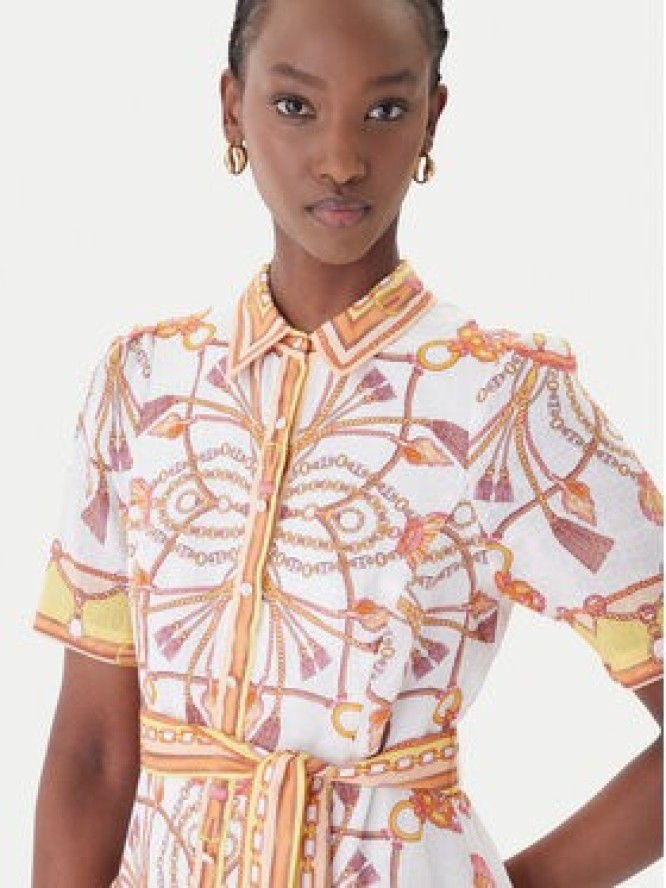 Hale Bob Sukienka letnia Aula 61SG670A Żółty Regular Fit