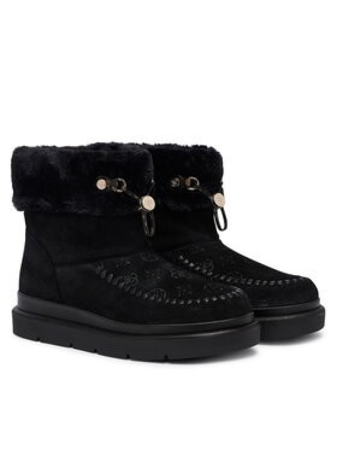 Guess Śniegowce FLFKEN LEA10 Czarny