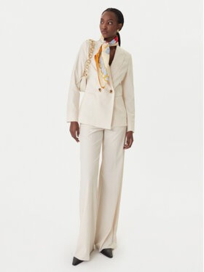 Marella Marynarka Tropico 2613041121 Biały Regular Fit