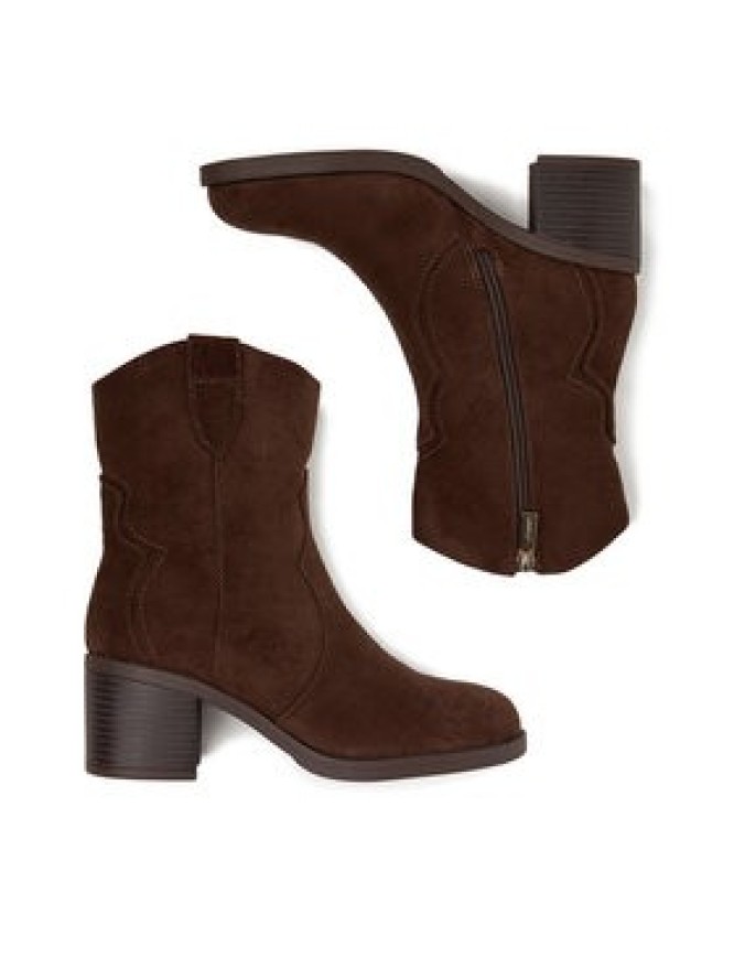 JENNY Botki CEO-HYF2T651S-1 Brązowy