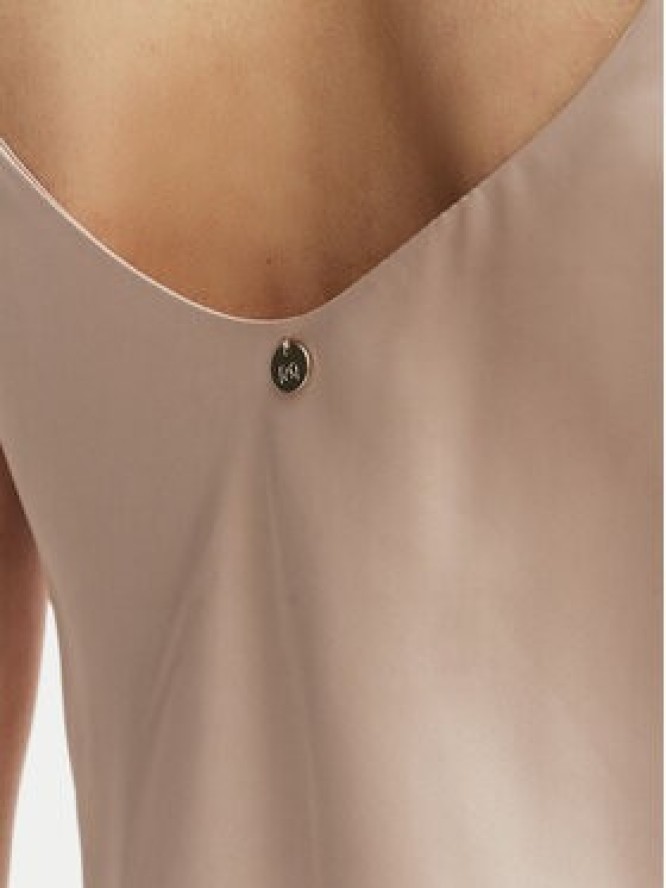 Rinascimento Top CFC0127685003 Beżowy Regular Fit