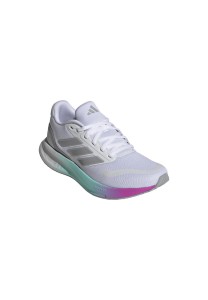 Buty damskie adidas Runfalcon 5 - białe, siateczkowa cholewka, Cloudfoam