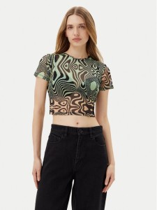 Volcom T-Shirt Filip Rygalski B0112506 Kolorowy Slim Fit