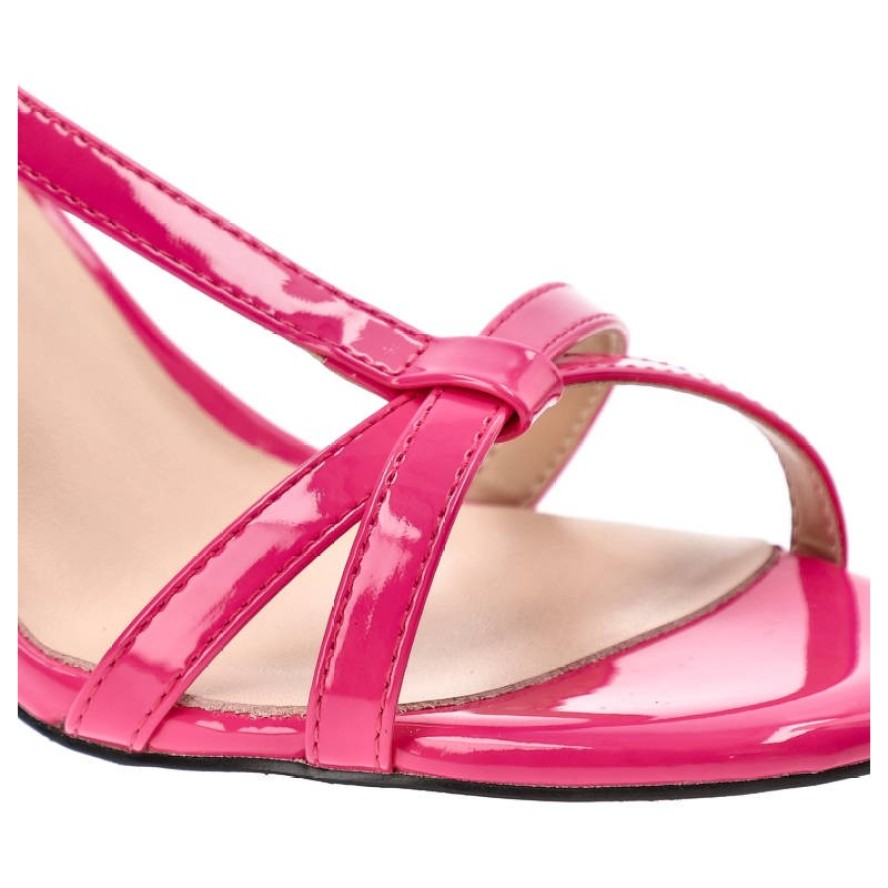 Różowe Sandały S.Barski Eleganckie Buty Damskie