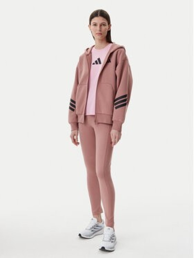 adidas Bluza Future Icons 3-Stripes JE0177 Różowy Regular Fit