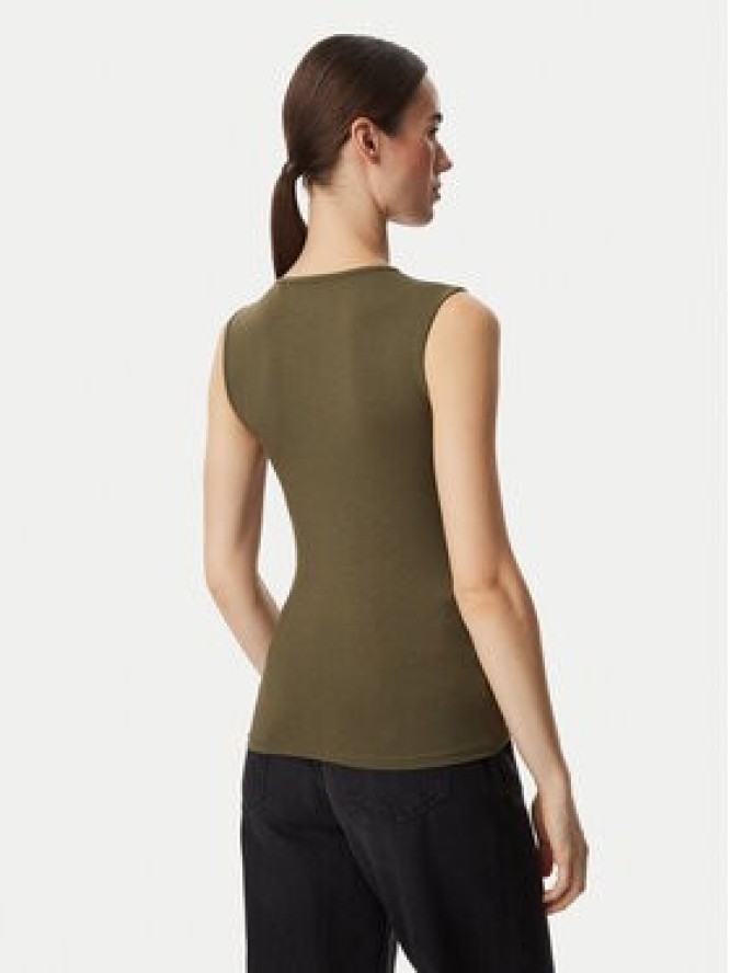 Guess Top W6YP17 K3881 Khaki Regular Fit