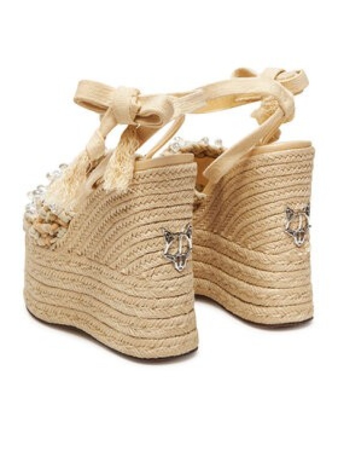 Naked Wolfe Espadryle Peony Beżowy