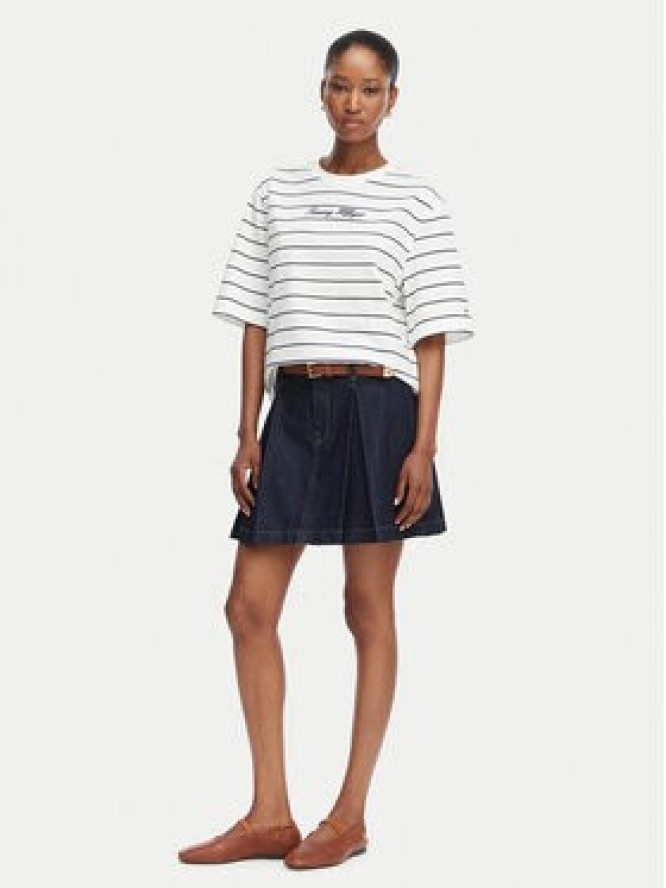 Tommy Hilfiger T-Shirt Classic WW0WW50948 Biały Relaxed Fit