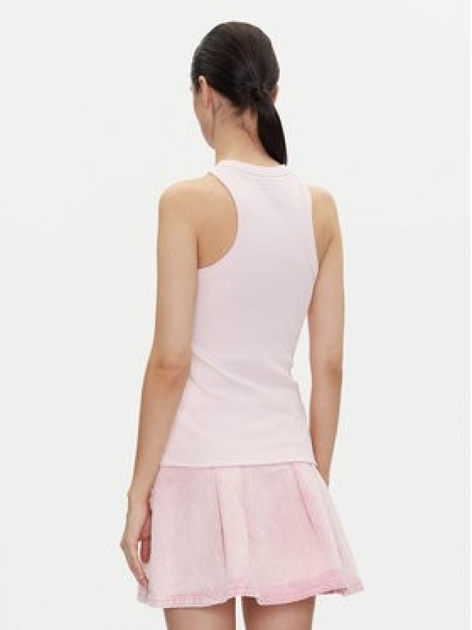 HUGO Top Easy Tank_B 50508857 Różowy Slim Fit