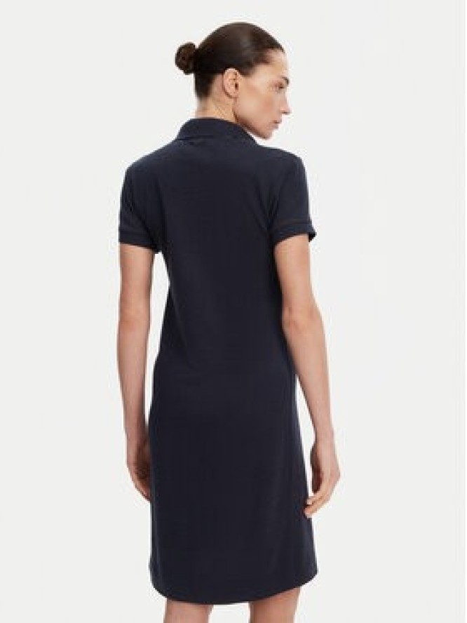 Barbour Sukienka codzienna LDR0416NY13 Granatowy Regular Fit