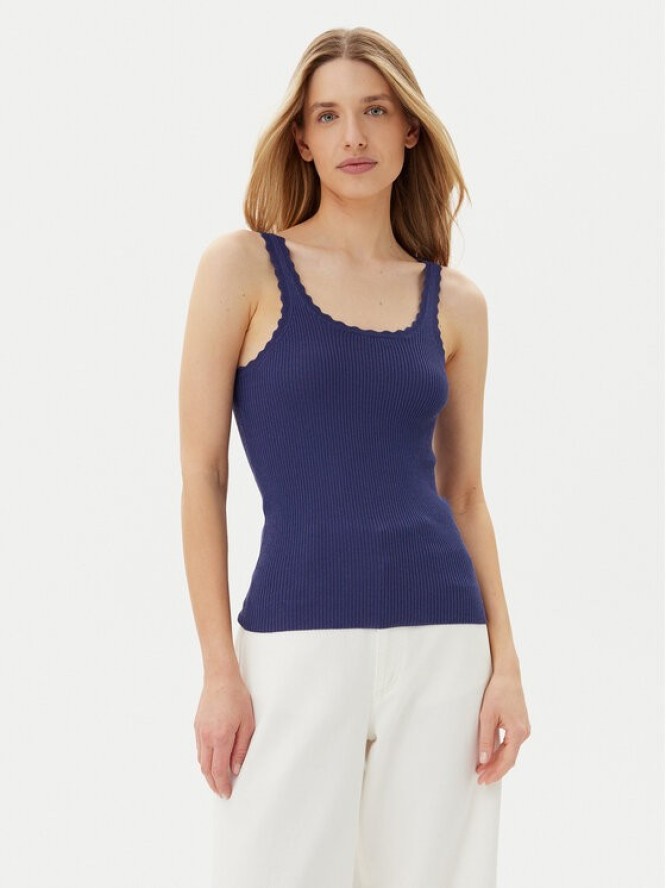 ONLY Top Gemma 15314659 Niebieski Regular Fit