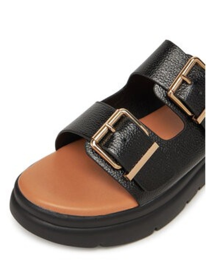 Clara Barson Klapki H3T9409-6 Czarny