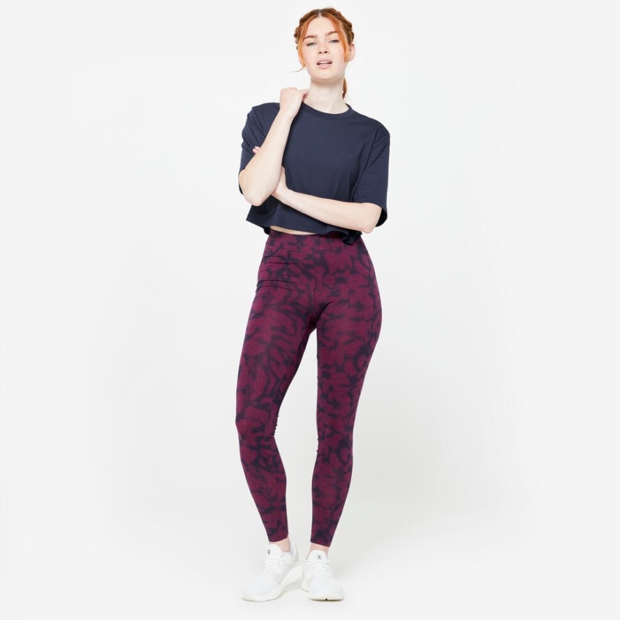 Koszulka damska Domyos Gym & Pilates crop top