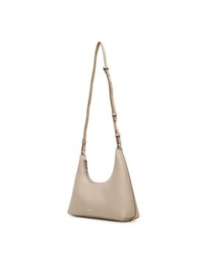 Calvin Klein Torebka Foil Logo Conv Shou?Lder Bag LV04F3272G Beżowy