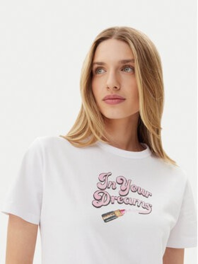 HUGO T-Shirt Damacia_5 50540237 Biały Regular Fit