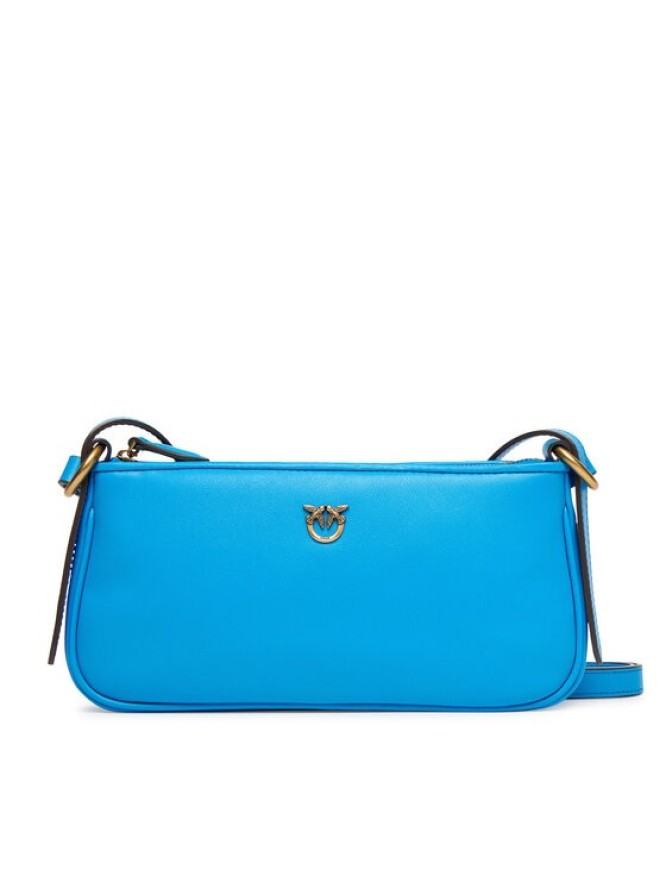 PINKO Torebka Half Moon Baguette Mini AI 25-26 PLTT 105069 A0QO Niebieski
