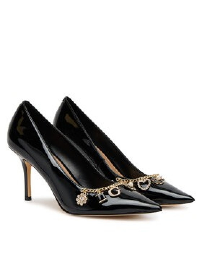 Guess Szpilki FLTNN2 PAF08 Czarny