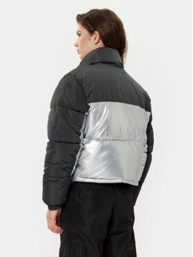 Karl Kani Kurtka zimowa Og Metallic Block 61760015 Czarny Regular Fit