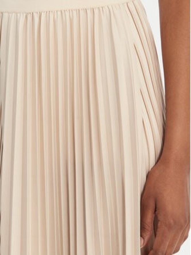 MAX&Co. Spódnica plisowana 2616771013200 Beżowy Regular Fit