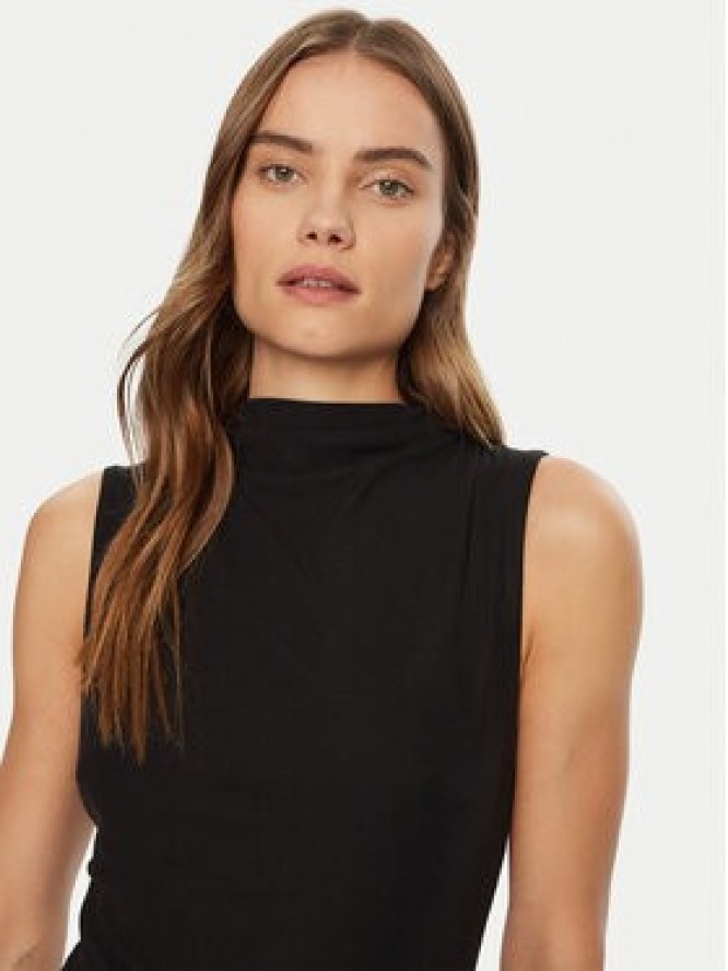 Guess Sukienka koktajlowa W5RK24 KAQL2 Czarny Regular Fit